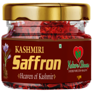 Nature Boon™ Kashmiri Mongra Saffron High Premium Quality Fresh Cut AAA+++ (1g)